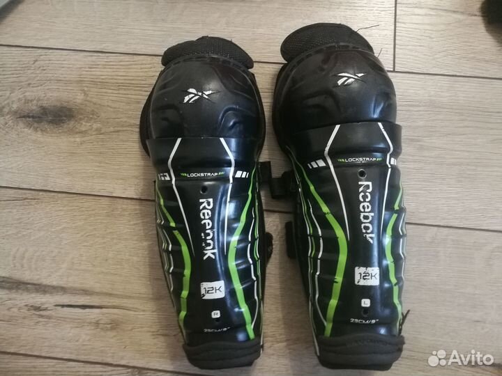 Щитки хоккейные Reebok 12K Yth