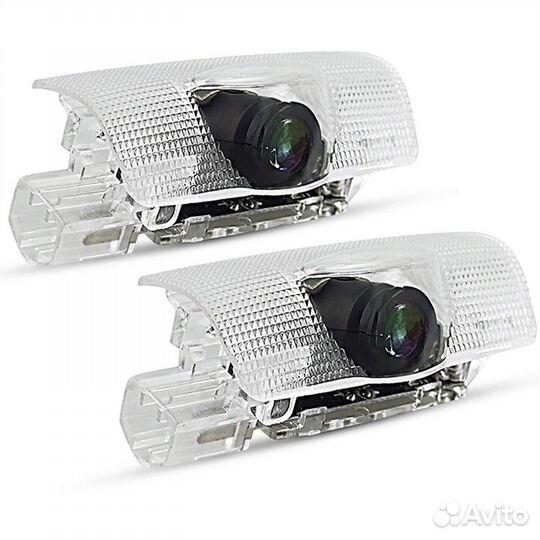 Подсветка в двери с проекцией Тойота