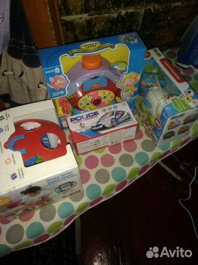 Детские развивающие игрушки пакетом