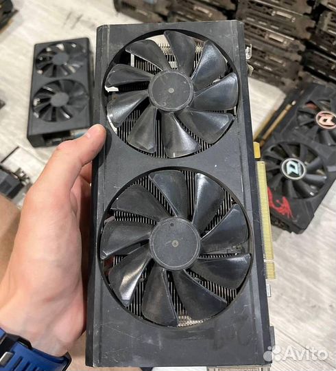 Видеокарты не рабочие Amd RX 470/570/583