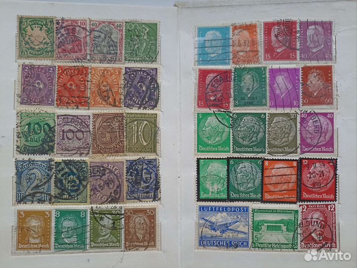 Старинные марки Германии