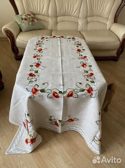 Скатерть лён