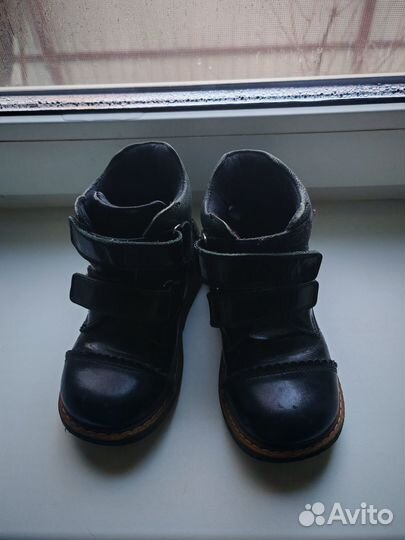 Ботинки для девочки с утеплителем, размер