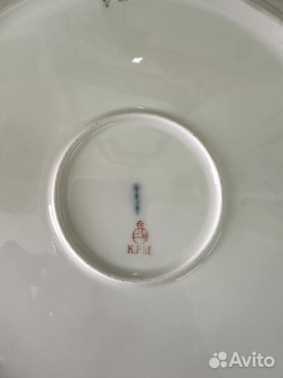 Роскошное блюдо от немецкой мануфактуры KPM
