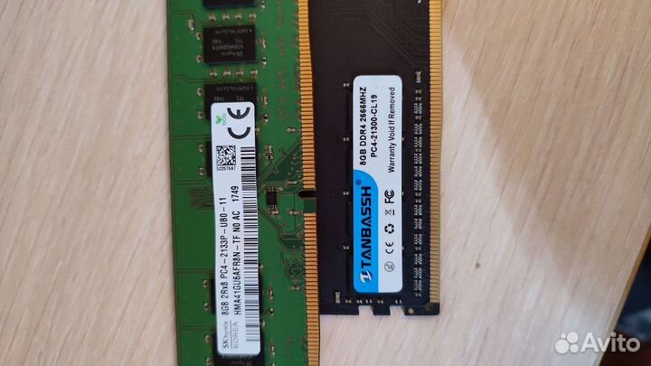 Оперативная память ddr4 8gb2, 2666mhz