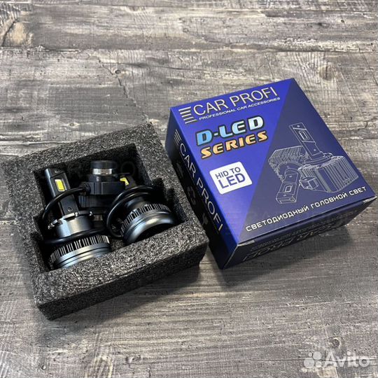 Светодиодные led лампы D4S 50W 6000Lm 2шт