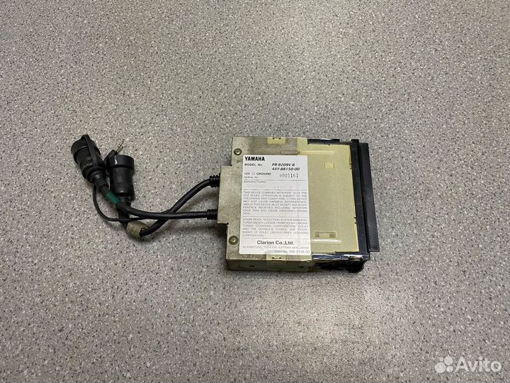 Yamaha XVZ1300 Royal Star Venture Магнитола