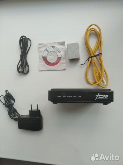 Модем Acorp Sprinter adsl LAN 110 (adsl2+)