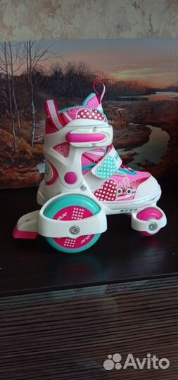 Ролики My First Quad Girl розовые