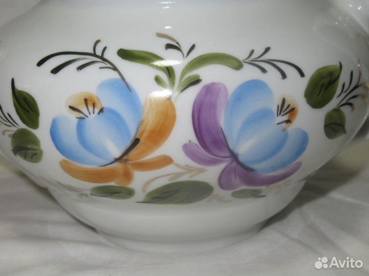 Заварочный чайник. Фарфор. СССР