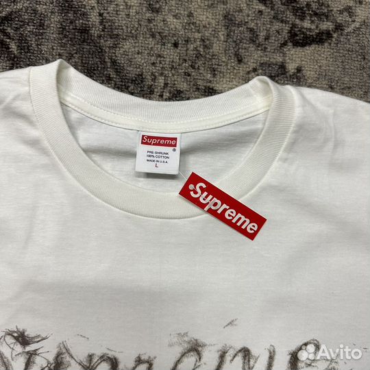 Футболка Supreme Smoke Logo Tee SS24