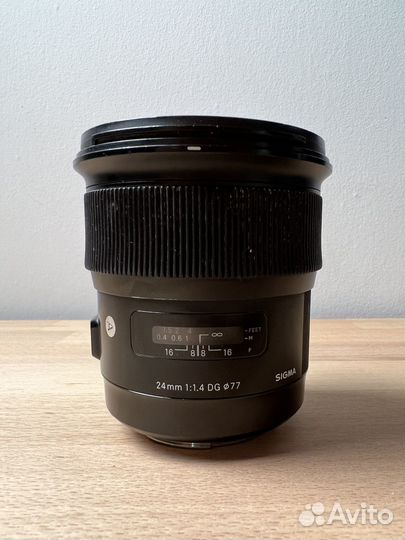 Sigma AF 24mm f/1.4 Art для Canon EF