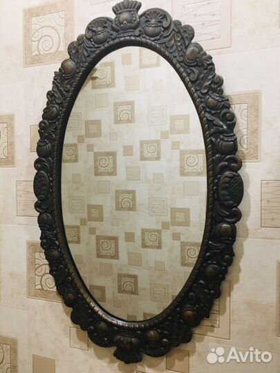 Зеркало СССР в кованной раме