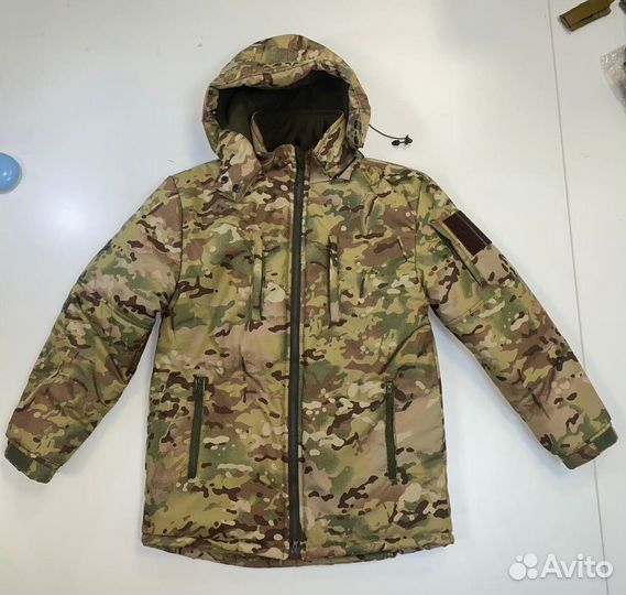 Куртка военная теплая мультикам
