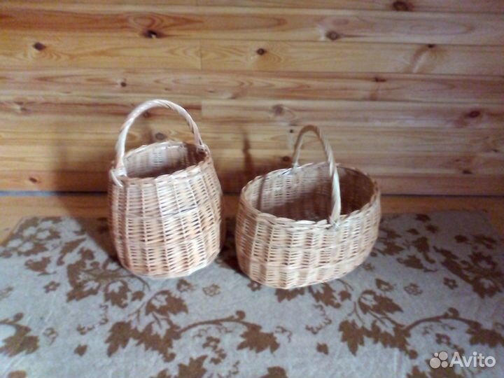 Корзины плетеные