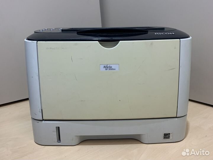 Принтер Ricoh Aficio SP 3510DN, пробег 12502