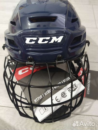 Шлем хоккейный новый CCM Tacks 710