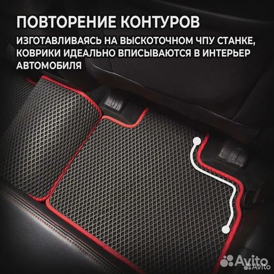 Коврики эва в салон автомобиля Citroen C4