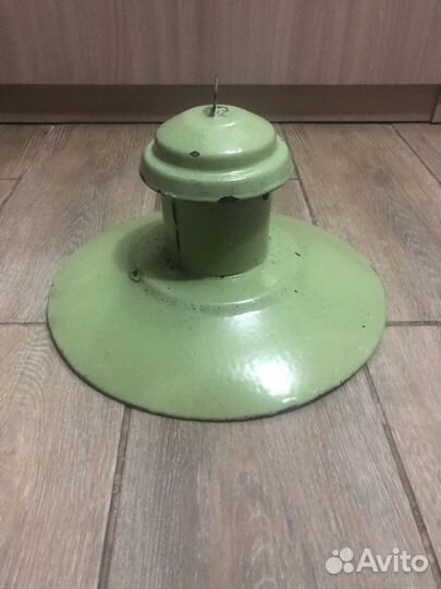 Уличный фонарь-шляпа, СССР, эмалированный