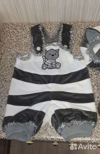 Костюм новогодний карнавальный Кот р.92