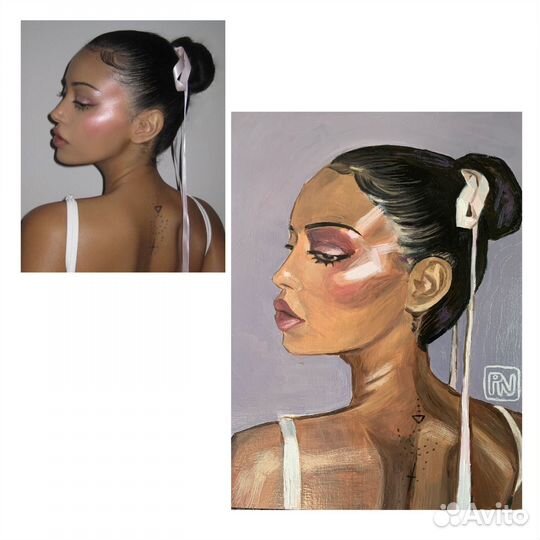 Картина маслом на заказ (по фото)