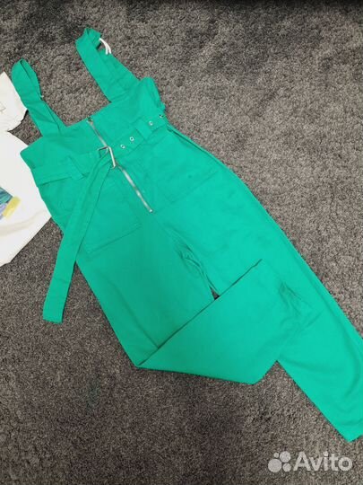 Комбинезон женский джинсовый 42