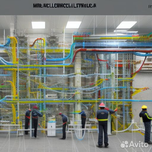 Монтаж электрических и слаботочных сетей