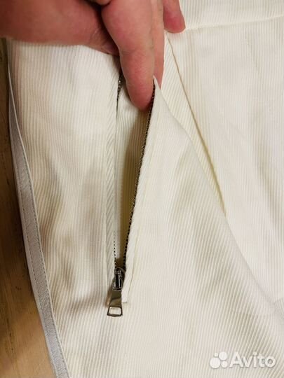 Юбка Max Mara шерсть молочный цвет