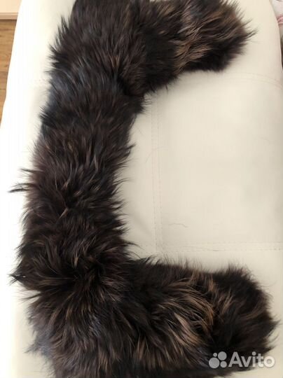 Воротник из чернобурки