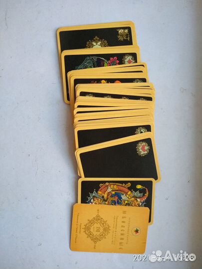 Карты игральные времён СССР