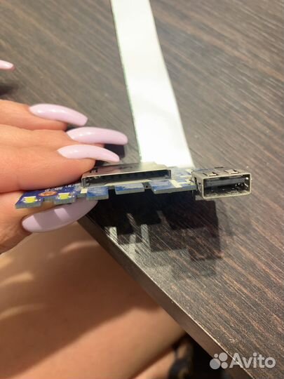 Плата USB, картридера HP 15-DA 15-DB