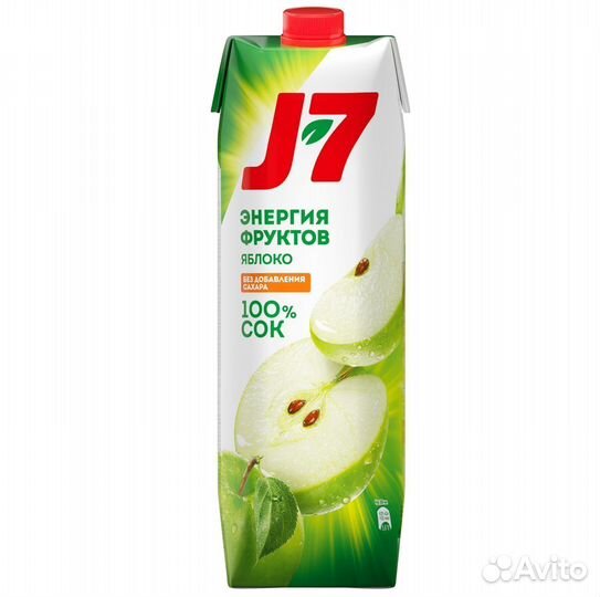 Опт - Сок J7 Яблоко 1л