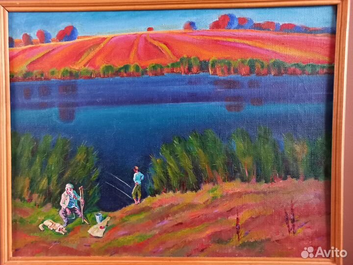 Картина маслом на холсте. Пейзаж