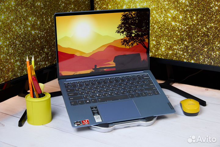 Легкий Lenovo / AMD Ryzen 5 / SSD / 15,6