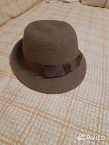 Шляпа фетровая женская 56р