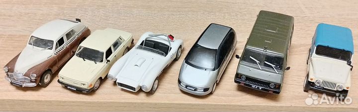 Модели автомобилей 1:43