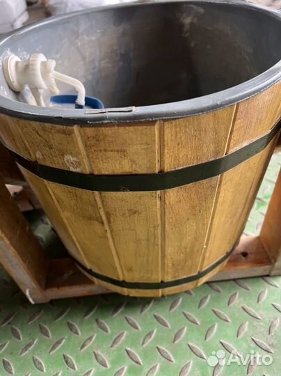 Купель для бани из дерева б/у