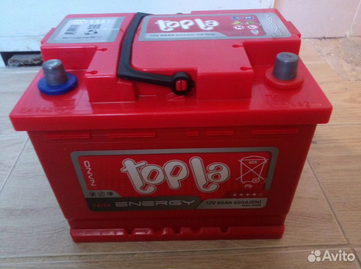 Аккумулятор topla Energy 60А/ч. Европа