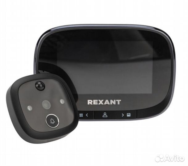 Видеоглазок дверной rexant (DV-115) с цветным LCD