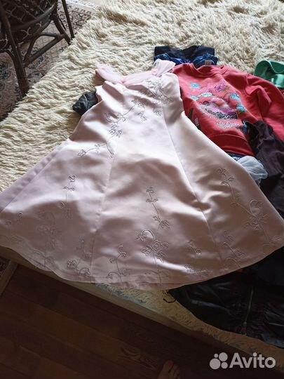 Детские вещи пакетом для девочки 110 116