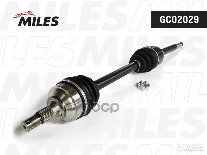 Привод в сборе правый citroen berlingo/C4/peuge