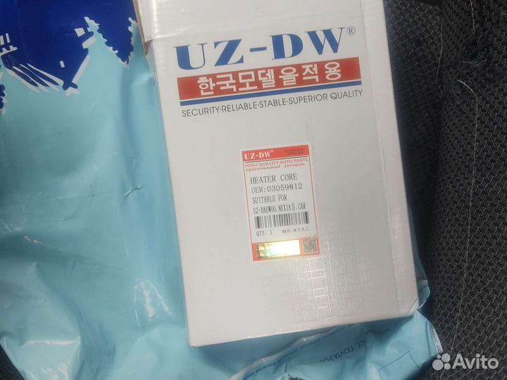 Радиатор печки nexia 2