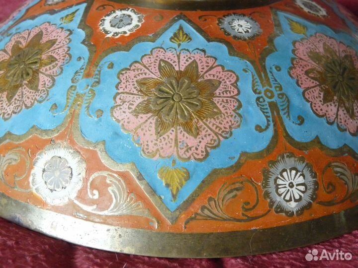 Декоративные вазы латунь Индия