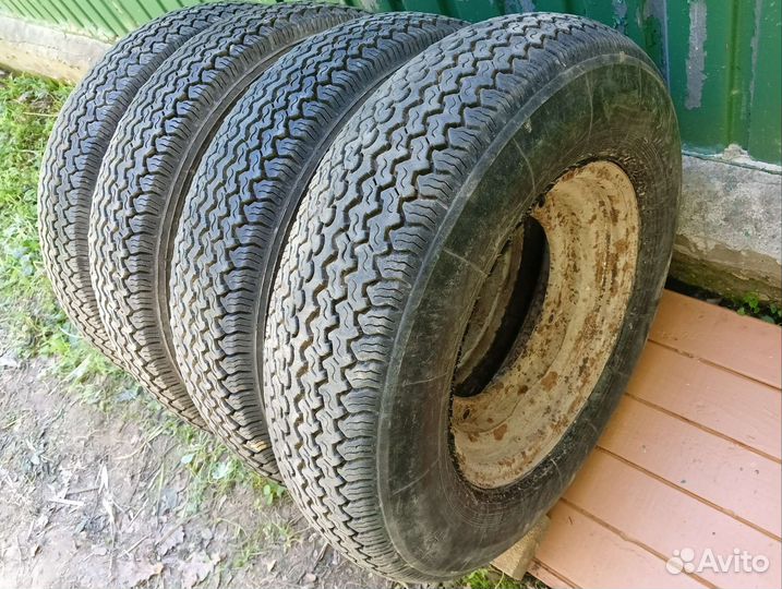 Колёса в сборе на Запорожец