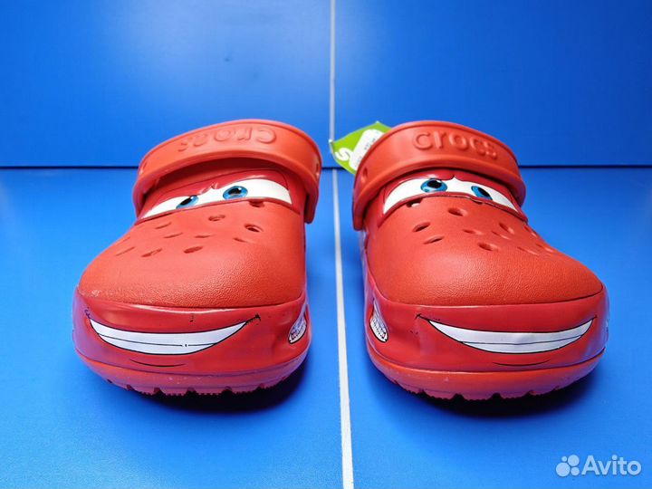 Crocs McQueen Cars сабо тачки j1 j2 j3 m4 m5 m6