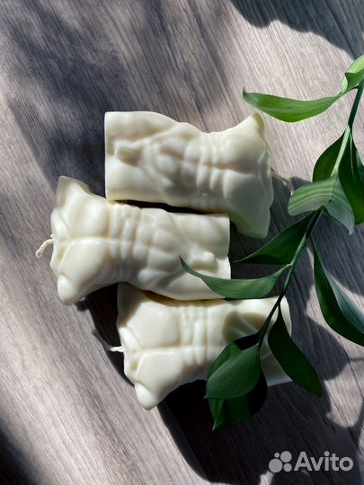 Свечи восковые ручной работы