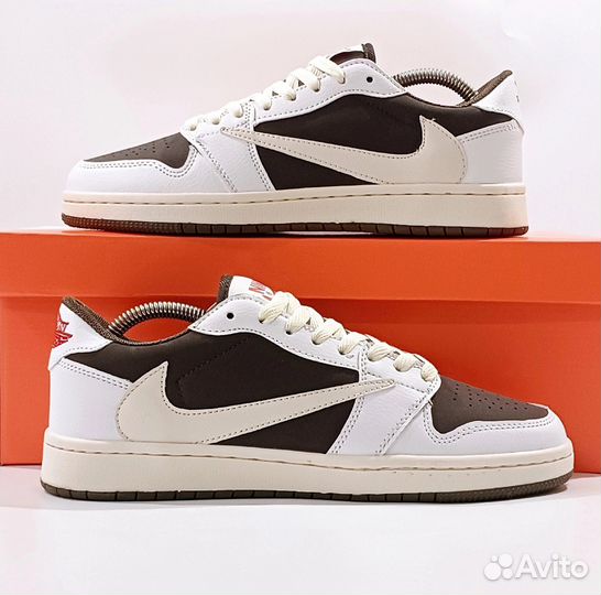 Кроссовки Nike Air Jordan 1 Low x Travis Scott