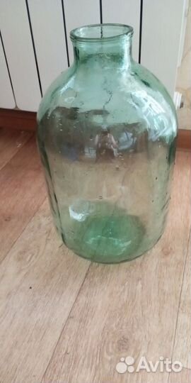 Бутыль стеклянная 10 литров