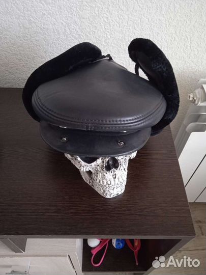 Шапка ушанка мужская