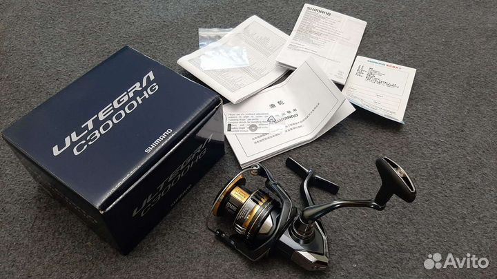 Катушка Shimano ultegra C2500HG, C3000XG, C3000HG